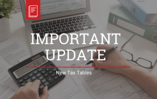 New Tax Tables